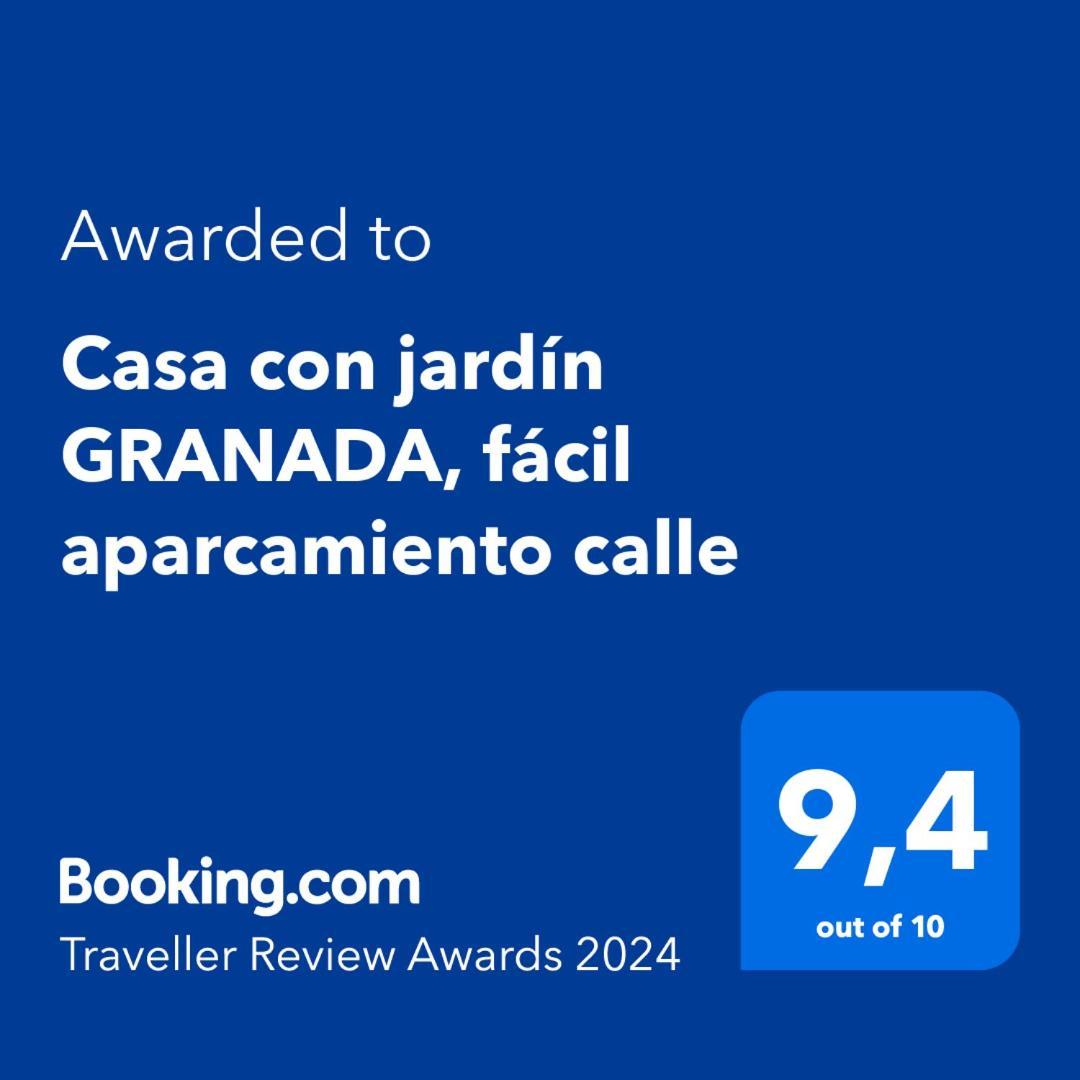 Casa En Granada Con Hermoso Jardin, Parking Calle Dış mekan fotoğraf
